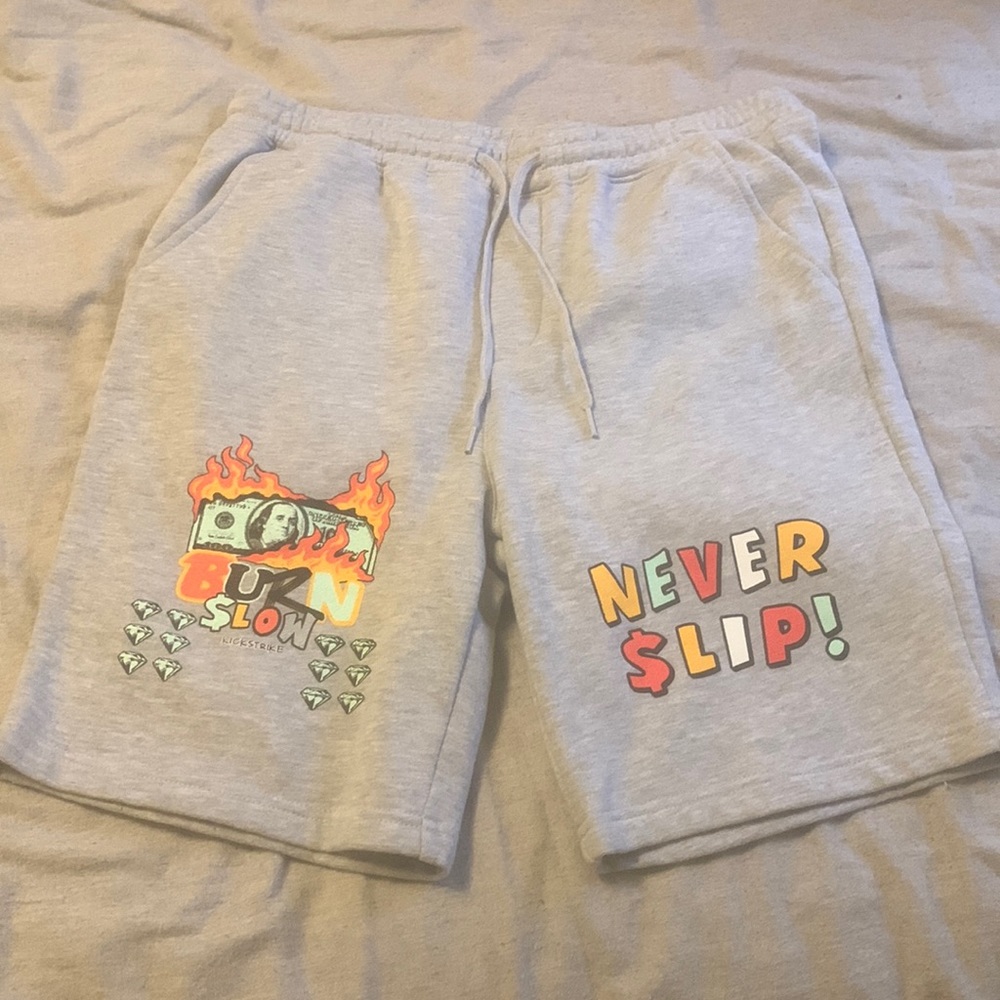 Grey styles shorts